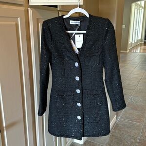 self-portrait size 4, black